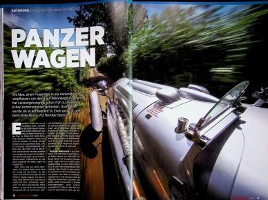 Oldtimer Markt 3778) Rolls-Royce Handlye Special V12 in einer seltenen Vorstellu