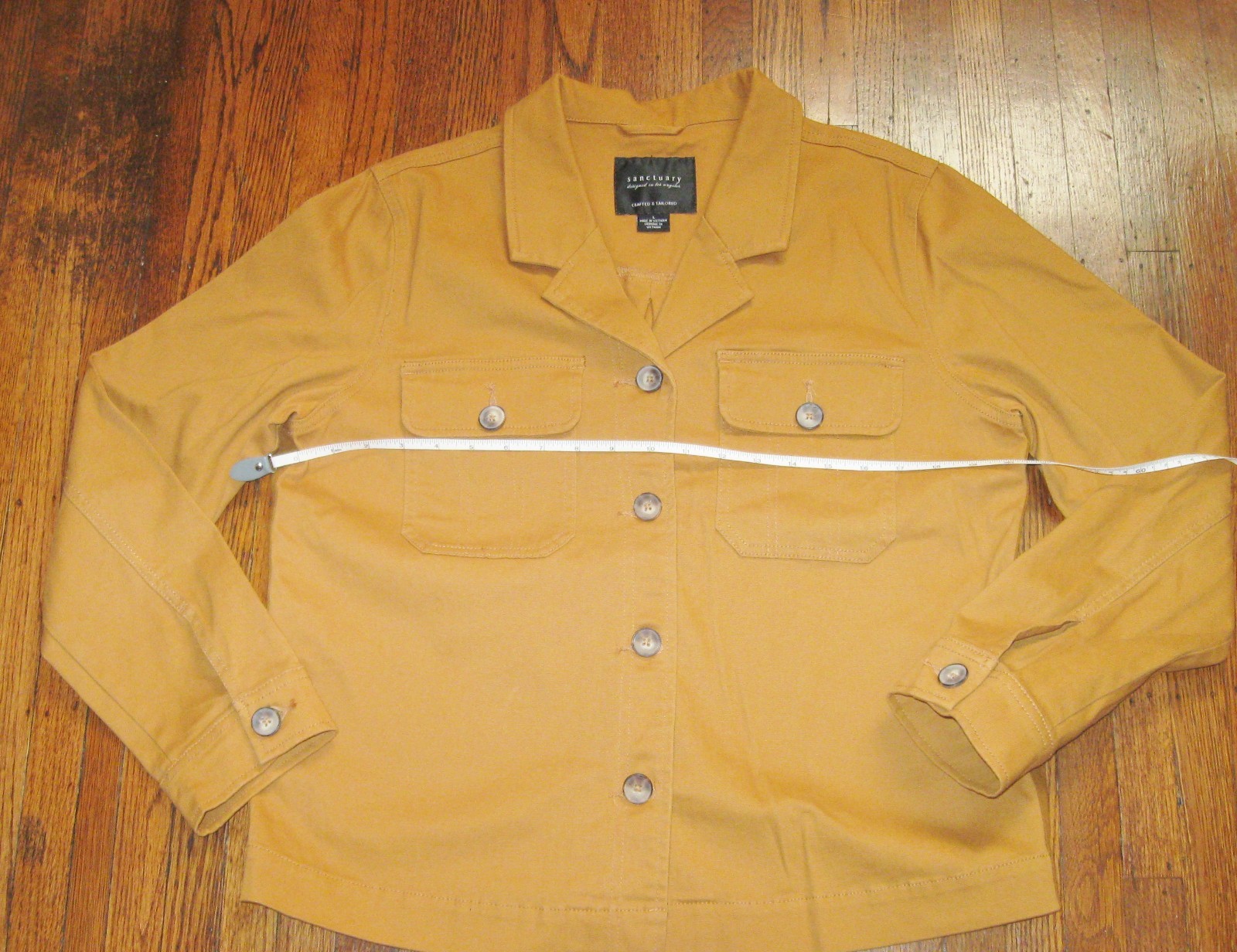 Sanctuary Amber Collared Button Down Utility Jack… - image 8