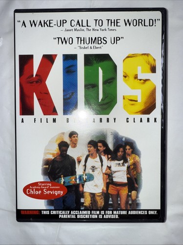 Kids DVD LARRY CLARK HARMONY KORINE RARE OOP USA REGION 1 CLOEY SEVIGNY