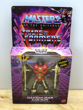 Masters of the Universe X Transformers Starscream Armor Scare Glow SEALED MISB