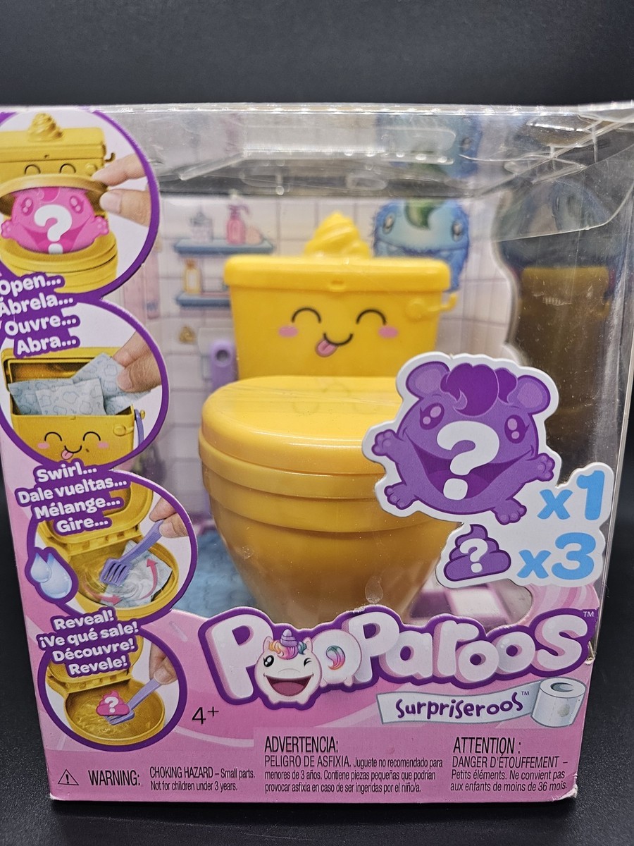 Pooparoos Surpriseroos Toilet Surprise Squishable Friends by