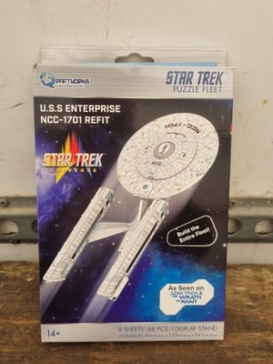 Star Trek USS Enterprise NCC-1701 Qraftworks Puzzle Flotte - Neu