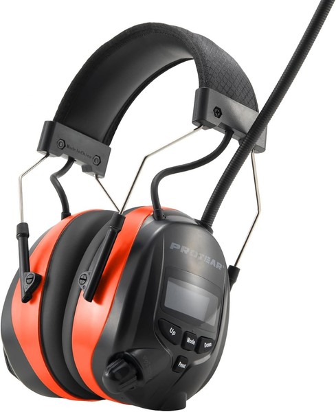 Bluetooth 5.3 GehöRschutz Mit Dab/Dab + Fm Radio, Wiederaufladbare-image