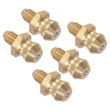5pcs Brass Straight Grease Fitting Caps for Car M4x0.7mm Thread
