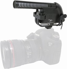 Vidpro XM-40 Condenser Shotgun Video Microphone with Fuzzy Windbuster