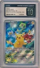 2023 POKEMON SVP EN-SV BLACK STAR PROMO HOLO #027 PIKACHU CGC 10 PRISTINE