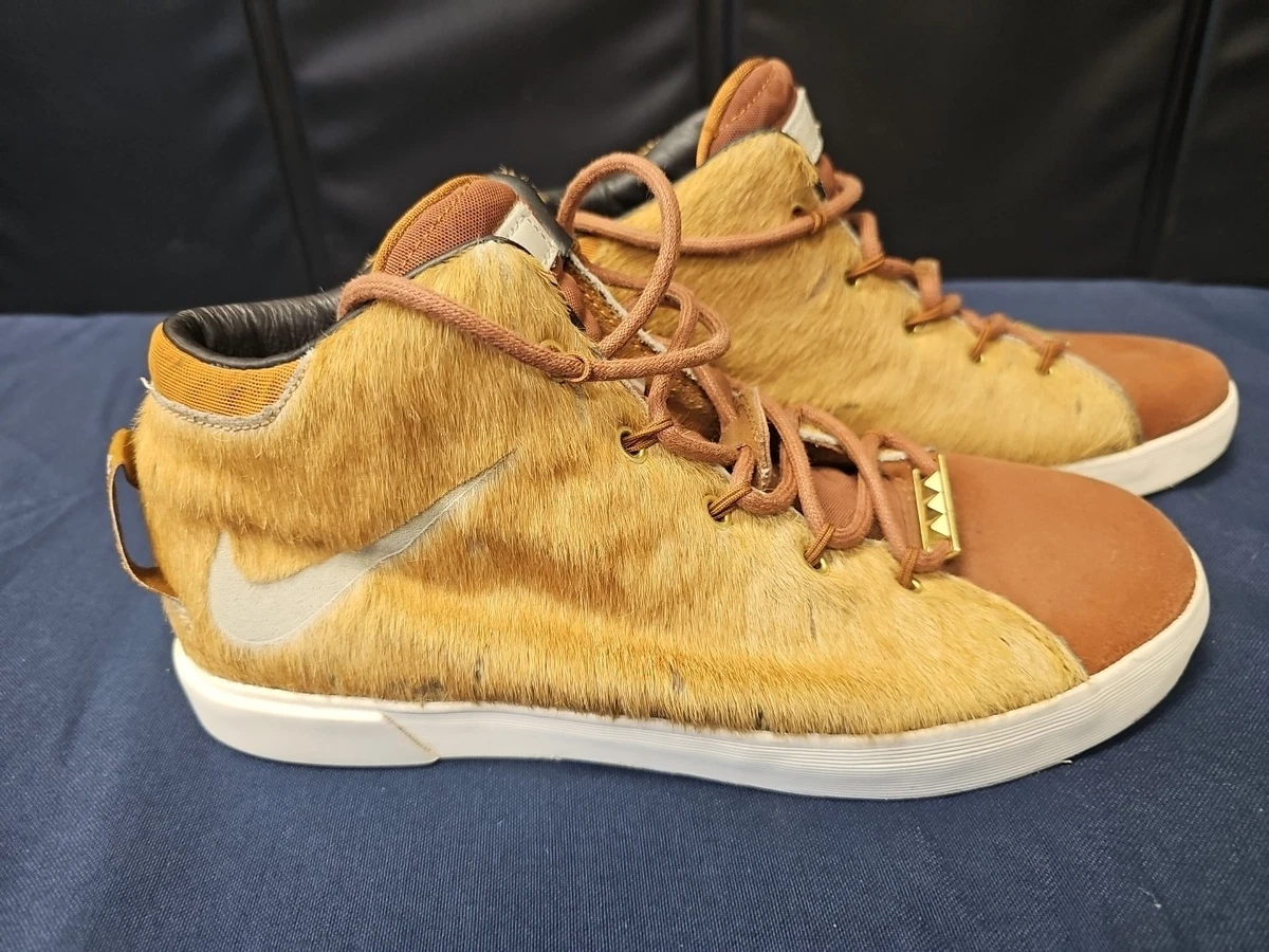 Nike Lebron Lions Mane Men\'s Brown/tan Sneakers/Shoes Size 10 SKU 2857 Nike LeBron 12 NSW Lifestyle Lion main image 2