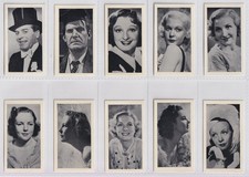 Cigarette Cards - Famous Film Stars (R. & J. Hill) - Complete Set