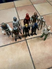Lot of 9 Vintage 1980's L.F.L Star Wars Action Figures ~ Made in Honk Kong