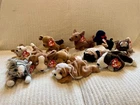 Vintage Ty Beanie Babies Cats and Dogs Lot 11 w/Tags Plush Stuffed Animals
