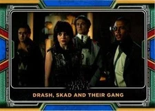 Drash, Skad and Their Gang (#43) | 2022 Topps Boba Fett Blue Parallel | NM