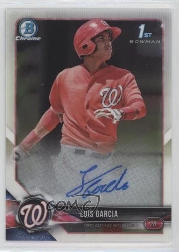 Luis Garcia Jr. 2018 Bowman Chrome Luis Garcia Jr. Auto