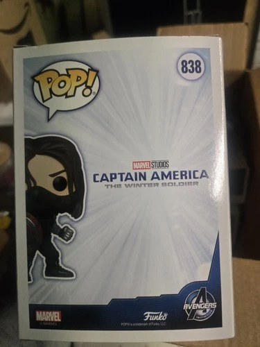 Funko Marvel Winter Soldier Pop! Vinyl Bobblehead 838 Special Edition