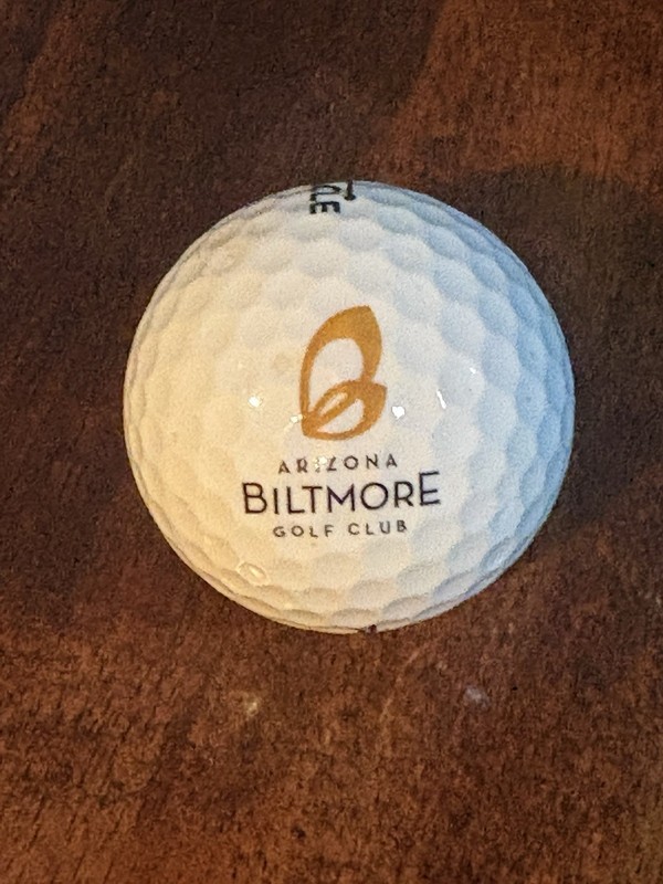 Arizona Biltmore Golf Club Souvenir Golf Ball