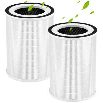 2 Pack 3-Stage HEPA KILO Filter for Afloia KILOPLUS, KILOPRO, MIRO & MR-Kilo