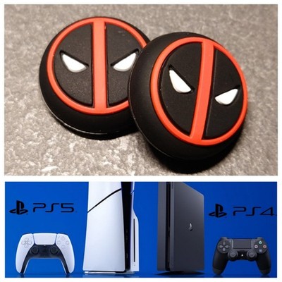   Playstation 5 & PS4 Deadpool Joystick Caps Schutz Kappen Analog Stick 
