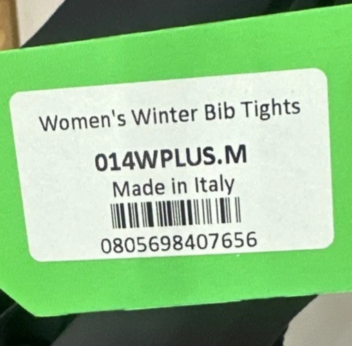 NUEVO Q36.5 Gregarius Invierno Culotte con tirantes Mujer Negro, Talla M Foto 3 de 3