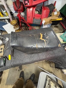 1986 Honda trx250 fourtrax complete seat
