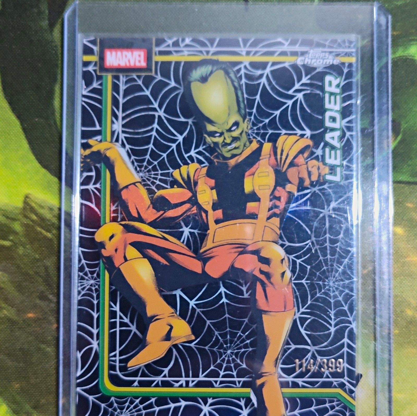 Topps 2026  Marvel Leader #068 Serial Numbered 114/399
