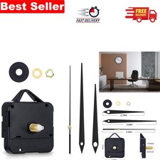 Aluminium Clock Movement Kit - 13mm Shaft, Easy Installation, Silent Operation