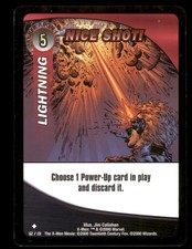 Nice Shot! 62/131 Lightning X-Men 2000 Trading Card TCG CCG