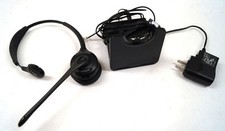 Plantronics WH300 Wireless Office Phone Headset w Charger C052 Mic WORKING F133