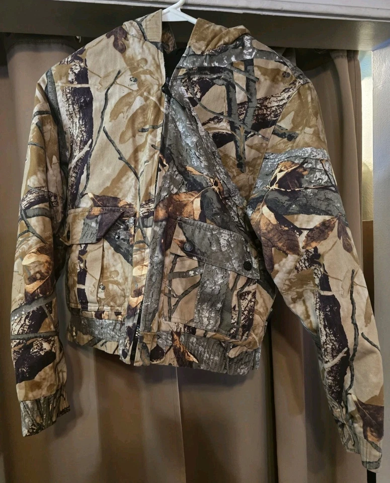 Outfitters Ridge Fusion 3-D Quilted Camo Hood Jacket Youth L (12/14) - Image 2 of 4