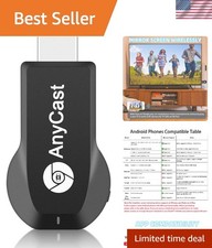 Wireless HD Display Adapter for Effortless Media Streaming at Home and Travel