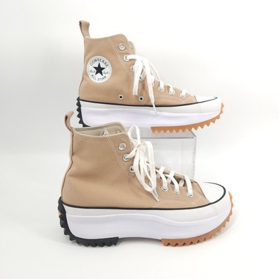Converse Run Star Hike Platform High Shoes Women Size 8.5 Hemp