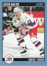 1992-93 Score Canadian #371 Lucien DeBlois