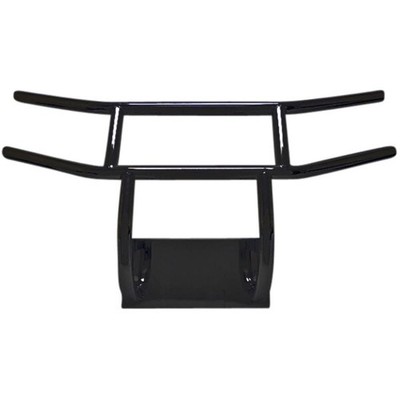 Yamaha Drive2 Golf Cart Brush Guard - Black Powder Coat, Steel Front