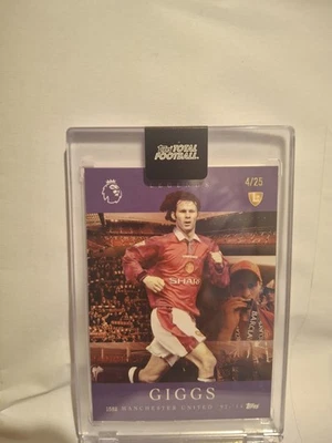 Ryan Giggs 4/25 2025/26 Topps Total Football Legends Purple Manchester Utd - Image 1 of 2