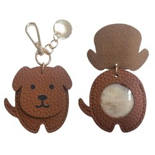 Pet Hair Storage Keychain, Dog Fur Keepsake Bag Charm,Pet Memorial Gift