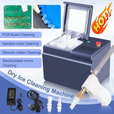  Dry Ice Blasting Machine Dry Ice Blaster Cleaner Engine Carbon Removal PCBoard