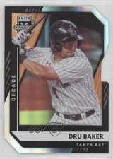 2021 Panini Elite Extra Edition Decade Die-Cut 177/203 Dru Baker #130 0s4r