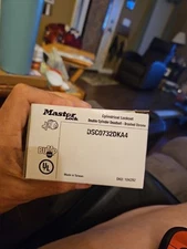 master double cylinder deadbolt brushed chrome