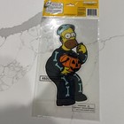The Simpsons Window Clings Homer As Skeleton With Pumpkin  — photo 2