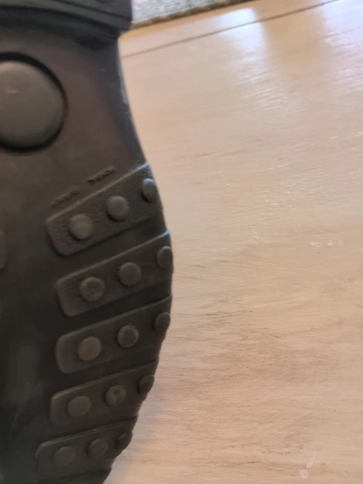 Botas chukka italianas de cuero negro J Crew para hombre talla 8,5 resistentes a la intemperie Foto 4 de 4