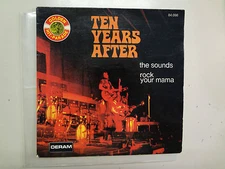 TEN YEARS AFTER:The Sounds 4:22- Rock Your Mama 2:50-France 7" 1968 Deram PSL