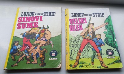 Zagor Comics Veliki Blek Broj 128 i Sinovo Sume Broj 129 zu verkaufen 