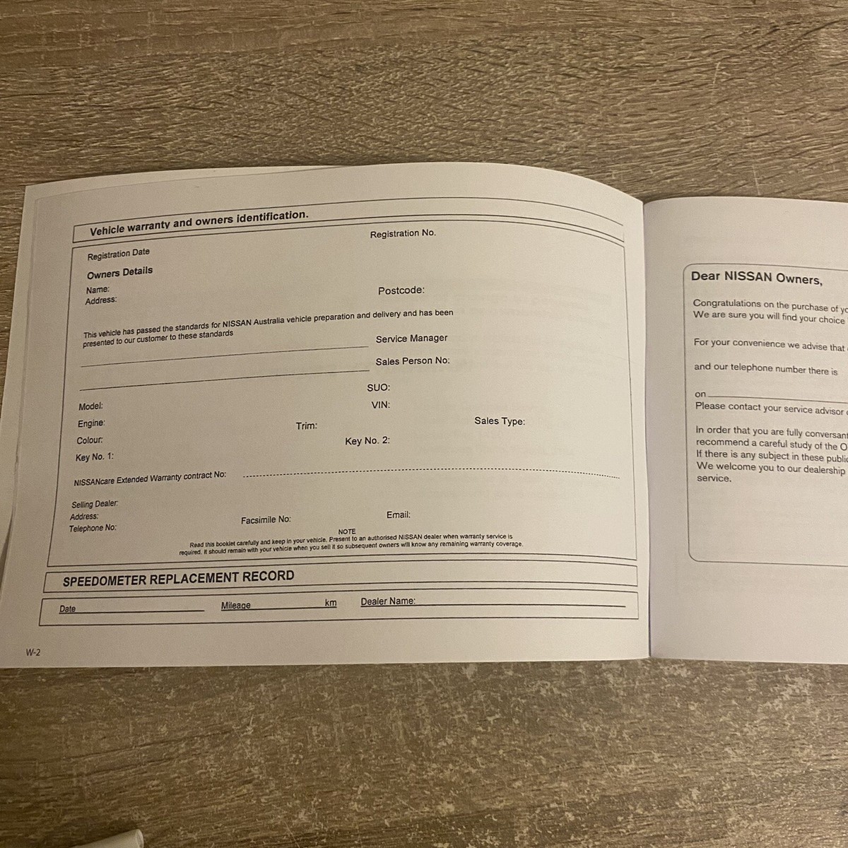 ORIGINALE NISSAN LEAF Service History Book / Registro Manutenzione - Foto 6