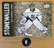 Jack Campbell 2018-19 Upper Deck Series 1 Stonewalled #SW-14 Los Angeles Kings