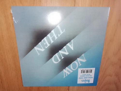 THE BEATLES NOW AND THEN BLUE VINYL 7" VINYL BRAND NEW SEALED