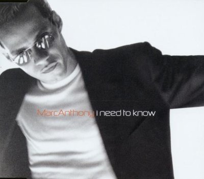 Marc Anthony I need to know (1999) [Maxi-CD]