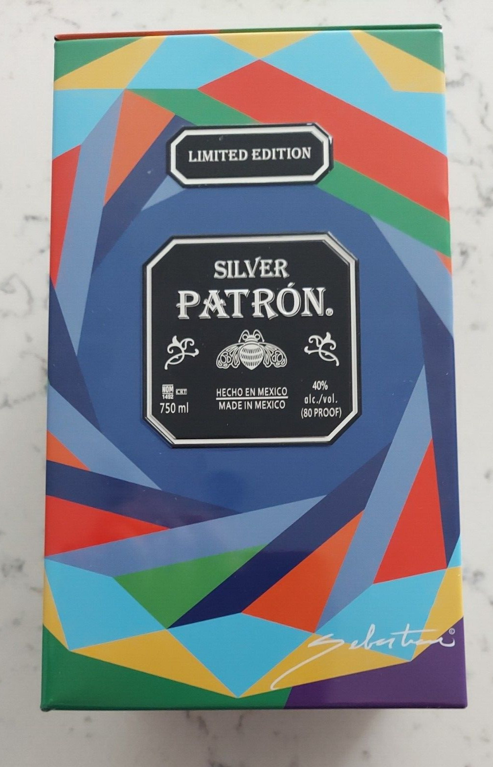 2022 Mexican Heritage Tin Silver PATRON Tequila Limited Edition Empty ...