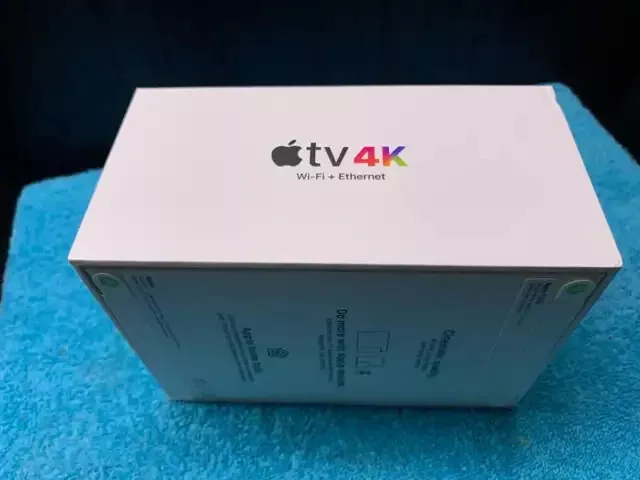 2023 Apple Tv 4K HDR 128gb +Ethernet, 4 Movies + Live TV, Only Open to load  Apps