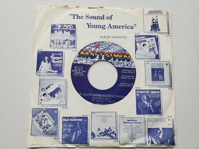 FOUR TOPS - Just Seven Numbers (Can Straighten Out My Life) 1970 MOTOWN SOUL 7'' 