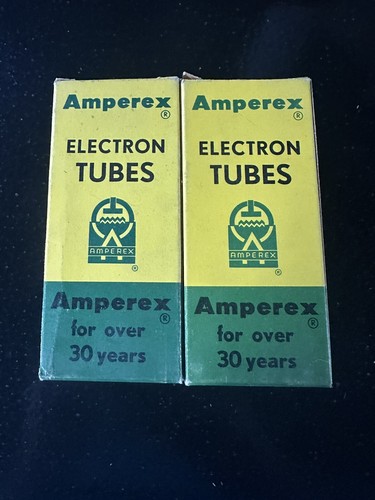 (2)-Amperex Electron Tubes 4152/02 Nuovo Vecchio Stock Scatole Originali - Foto 2 di 4