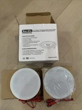 Herdio HCS628 Wired 6.5" In Wall Ceiling Speakers 150W 8 Ohm 89db 2 new speakers