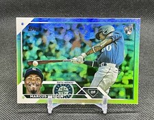 Marcus Wilson 2023 Topps Series 1 Rookie Card Rainbow Foil #138 Mariners RC. rookie card picture